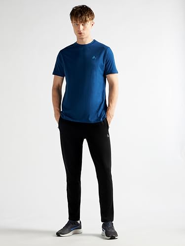 Image of Clans & Hans Men's Super Combed Cotton T Shirt, Regular Fit Round Neck Tshirt, Half Sleeves, Plain T-Shirt for Men