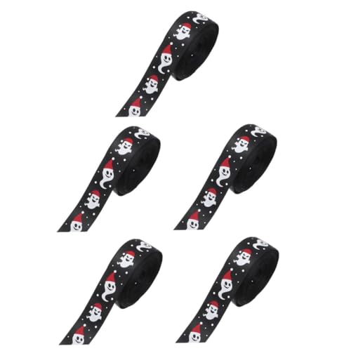 Ruban Halloween satin imprimé pour loisirs créatifs DIY et décoration festive automne