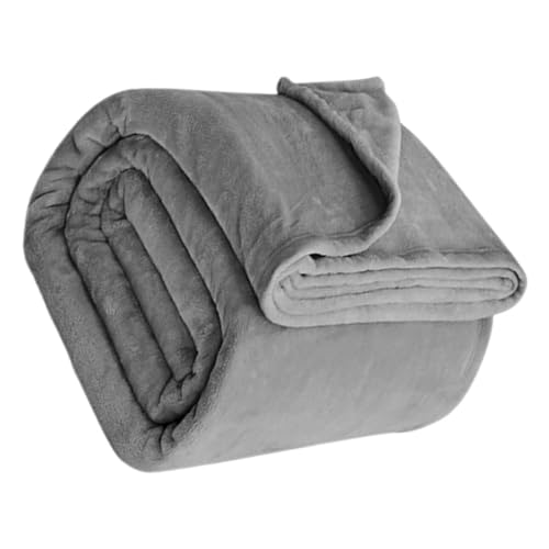 Plaid lavable machine couverture polaire douce pour sieste - 2