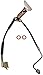 Dorman H620626 Front Driver Side Brake Hydraulic Hose Compatible with Select Ford Models
