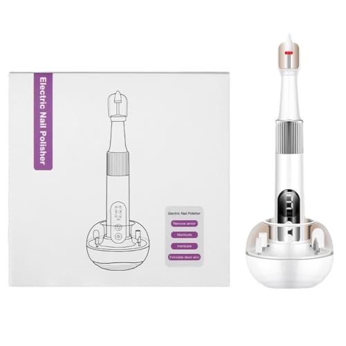 Torno para Uñas, Lima Eléctricas Uñas Nail Drill Machine Taladro Eléctrico de Uñas Para Uñas de Gel Acrílico Natural Kit de Manicura Pedicura Eléctrico Recargable por USB Velocidad Ajustable