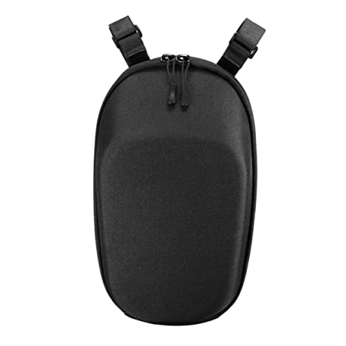 Sacoche de guidon vélo étanche et grande capacité noire pour trottinette