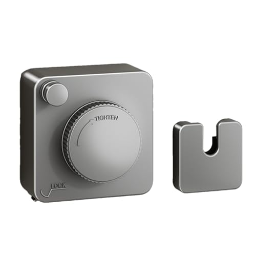 Corda per il bucato – Cavo retrattile per stendere il bucato a parete, senza perforazione e invisibile stendibiancheria, versatile per asciugare vestiti, trapunte spesse o maglioni