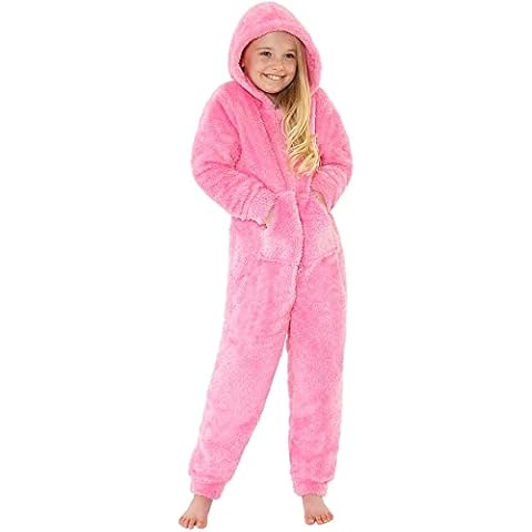 Love To Sleep Girls Fluffy Onesie thumbnail