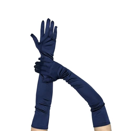 Guantes largos de fiesta para bodas temáticas de los años 20 y eventos nocturnos de gala