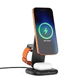 SATECHI Station de Charge sans Fil 3 en 1 Qi2, Chargeur Magnétique 25W...
