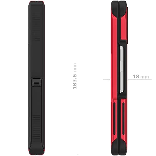 Coque Pixel 9 Pro Fold avec béquille et protection charnière robuste - 7