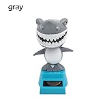 ▲ Home Desk Tänzer, Hai Dequate Solarfigur Wackelfigur - Süßer Hai, Solarbetriebene Wackelfiguren Für Auto Armaturenbrett Dekoration Kinderspielzeug Geschenke