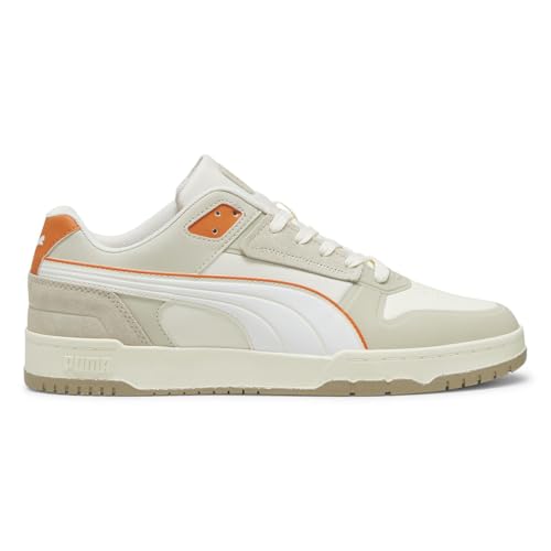 Puma RBD Game Low Better III Sneakers for Men, Size 42 EU, Desert Dust/White/Oak Branch