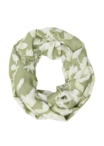 s.Oliver Gemusterter Loop-Schal aus Viskose