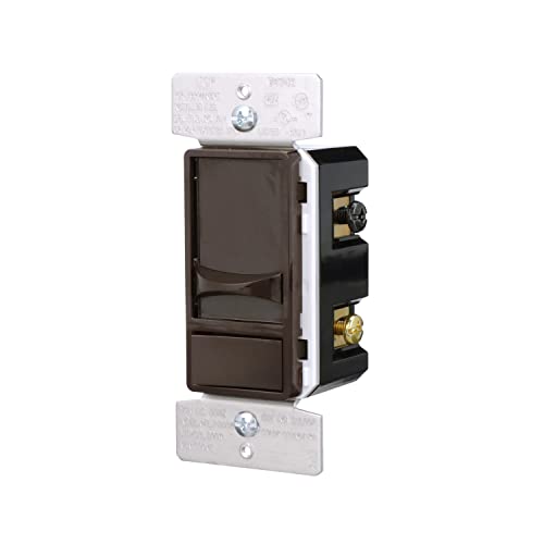 Image of Eaton Universal Slide Dimmer 120V, Black /Brown /Gray