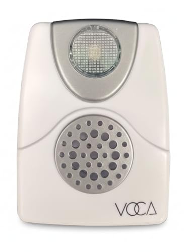 VOCA Telephone Ringer Amplifier, Boost up to 105db with LED Light Notification for Landline Phones, Wall Mountable, Ideal for Noisy and Hearing-Impaired Environments