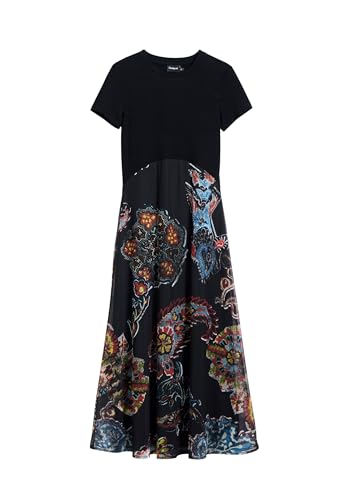 Desigual Vest_Paisley Mesh_Lacroix, 2000 Black, M