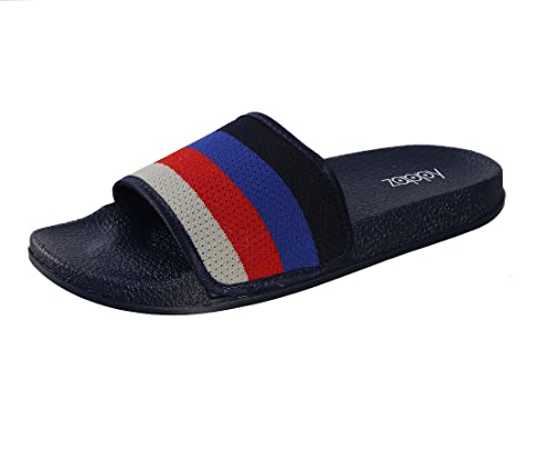 Image of ZAPPY Men's and Boy's Comfortable Flexible Super Soft Strap Slides Flip-Flop Slippers