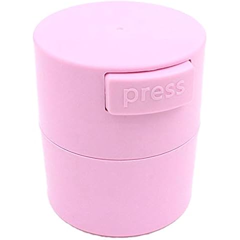 SNOWINSPRING Eyelash Glue Tank Eyelashes Glue Adhesive Stand Activated Sealed Box 4 Cells Container Cover