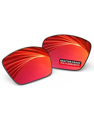 iLikeo PRO+ Polycarbonate Polarized Replacement Lenses for Costa Del Mar Bloke 6S9045 Sunglass - Fire Red -  iLikeo Direct, FBM-ILIKEO-A140-SCARLETRED