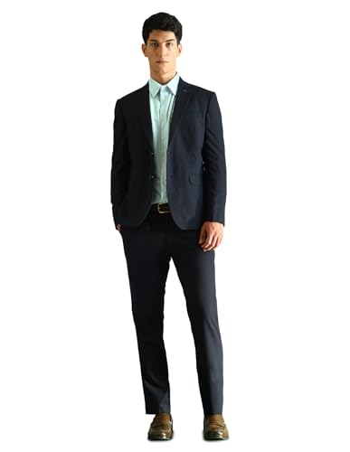 Image of Arrow Tailored Fit 2 piece Suit for Men - Single Breasted Blazer with Trouser, Coat Pant for Men