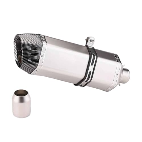 Pot d'échappement carbone 51mm silencieux moto pour BMW R1200 GS modification tube arrière
