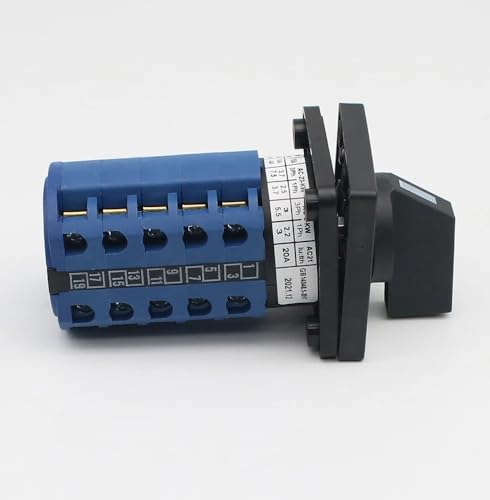 Commutateur rotatif LW26 interrupteur came 2 positions ON-OFF 25A - 6