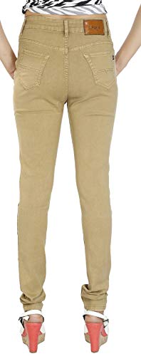 Image of FCK-3 Stretchable Denim Pencil Fit Regular Fit High Waist Jeans for Women