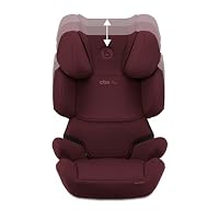 CBX by CYBEX Kinder-Autositz Solution X i-Fix, Für Autos mit und ohne ISOFIX, Ab ca. 3 bis 12 Jahre (100 - 150 cm), Ab ca. 15 bis 50 kg, Rot – Ansicht 3