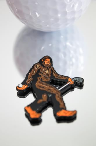 Image of Big Foot Golf Ball Marker + Magnetic Hat Clip, Funny and Unique Golf Gift, Premium Quality, The Perfect for Your Favorite Golfer, Golf Accessories for Any Occasions