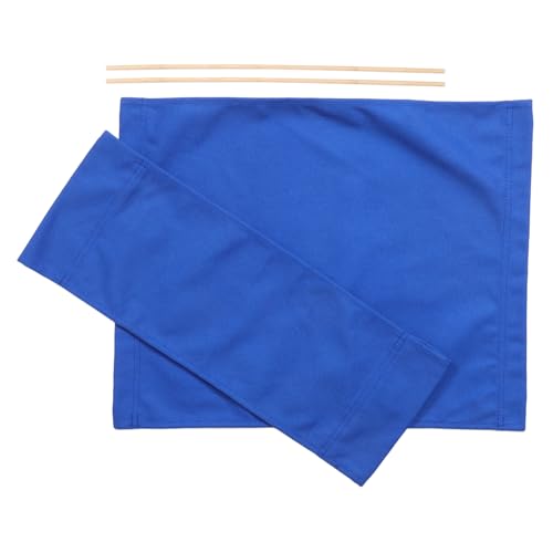 Happyyami 1 Juego De Funda De Silla De Lona De Repuesto Sillas De Lona ​​Silla De Director Plegable Repuesto De Silla De Lona ​​Silla De Camping Repuesto De Lona Azul