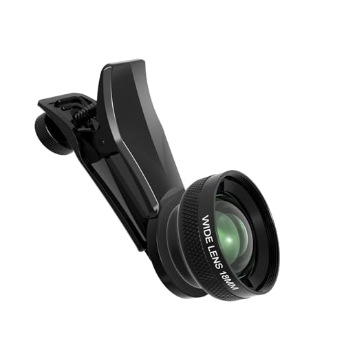 Objectif grand angle pour smartphone élimine le manque de recul avec son clip 17 mm
