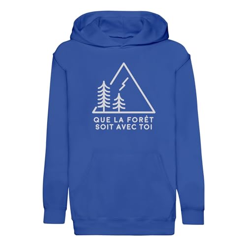 Sweat à capuche enfant à offrir pour un anniversaire sur le thème de la nature