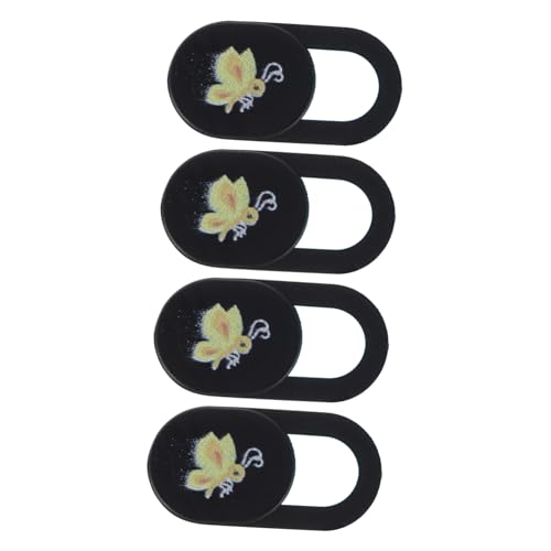 Privacy Covers 4 Pezzi Copri Webcam Bee Design per Cellulari E Tablet