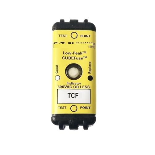 Fusible TCF6 TCF10 10A cartouche de remplacement 600V TCF6RN 6A
