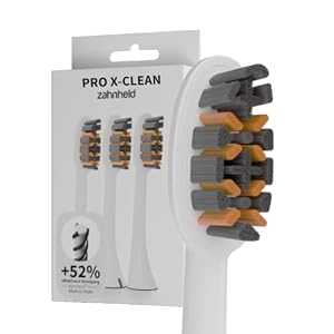Zahnheld Bürstenkopf Pro X-Clean 3er-Set, Gero G2 & G3, Weiß