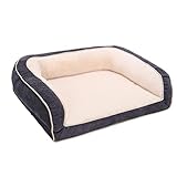 EMME Sofa Style Orthopedic Dog Beds, Deluxe Pet Couch Bed with Egg Foam Mattress and Removable...