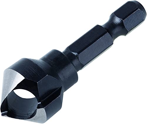 wolfcraft 4373000 Cutter for Cross Hole WS 1 Cutting Edge Hexagonal Shank Diameter 16 mm