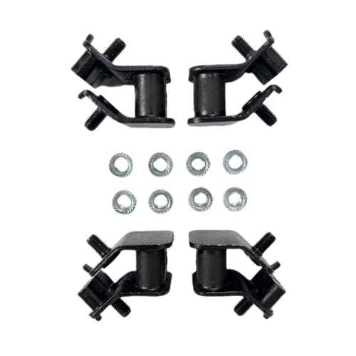 POWER PRODUCTS 4PCS Anti-Vibration Mounts with Nuts for Predator 5000-Watt Dual-Fuel Inverter Generator (Compatible with SKU 71367, 70143)
