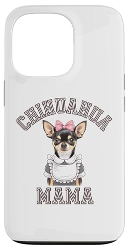Cute Chihuahua Mama Flower For Chihuahua Owner Coque pour iPhone 13 Pro