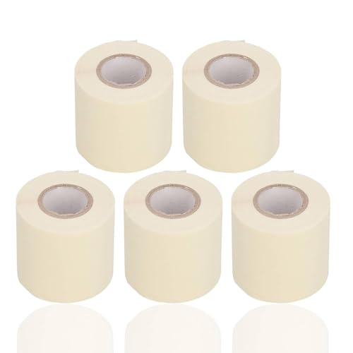 5 Cintas Para Tuberías De Aire Acondicionado, Cinta Para Envoltura De Tuberías, Vendaje De Tubo De Aire Acondicionado, Cintas De Envoltura Portátiles, Cinta Aislante Para Aire Cinta Aislante (Beige)