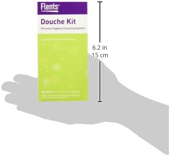 Flents Douche Kit, Compact, Reusable, Great for Travel, 16 fl oz Capacity