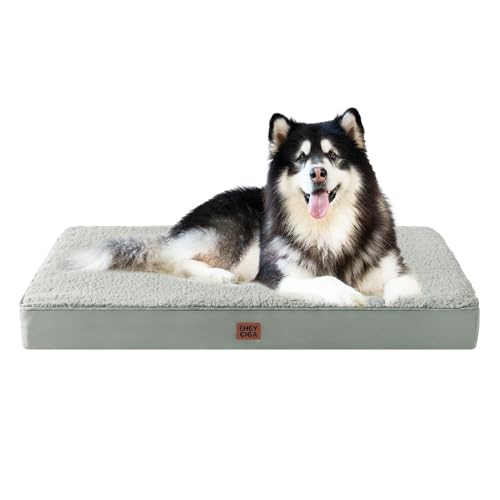 Image of EHEYCIGA Orthopedic Dog Bed Extra Large with Removable Washable Cover, 47IN