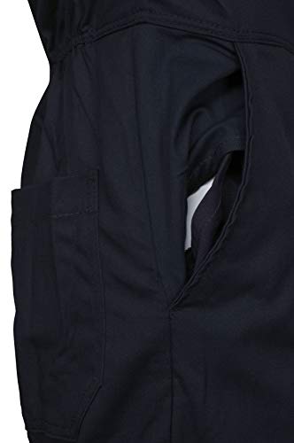 Image of MCR Safety Summit Breeze Flame Resistant FR Coveralls, 7 oz Cotton, Work Coveralls, Navy, 50 Tall