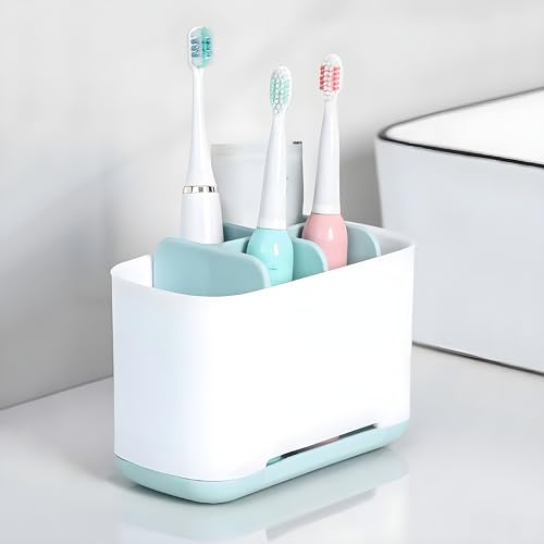 JIALTO Toothbrush Stand, Multipurpose Toothbrush Holder for Bathroom and Wash Basin, Tooth...