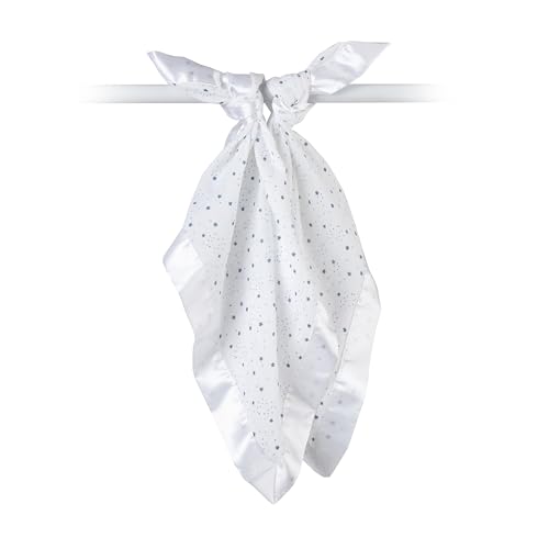 Lulujo Security Lovey Blankets, Stars, 16 in x 16 in - Image 3