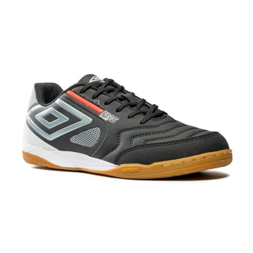 Chuteira Futsal Umbro Pro 5 Bump Club Preto/prata/coral U01fb042-180 40