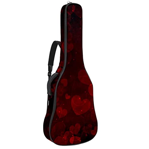 Housse pour guitare acoustique avec motif floral violet 1 cm d’épaisseur rembourré 101,6 cm, 101,6 cm, 102,7 cm… - Les Beatles, Paul McCartney, John Lennon, RIngo Starr, George Harrison Housse pour guitare acoustique avec motif floral violet 1 cm d'épaisseur rembourré 101,6 cm, 101,6 cm, 102,7 cm…