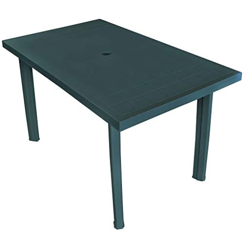 Vidaxl Garden Table 39.8" Plastic Outdoor Dining Camping Table Multi Colors #TOP23