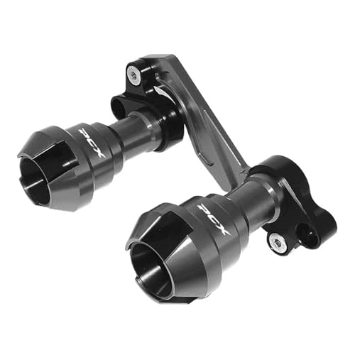 Protection cadre NMAX 155 rouge en alliage CNC anti-collision