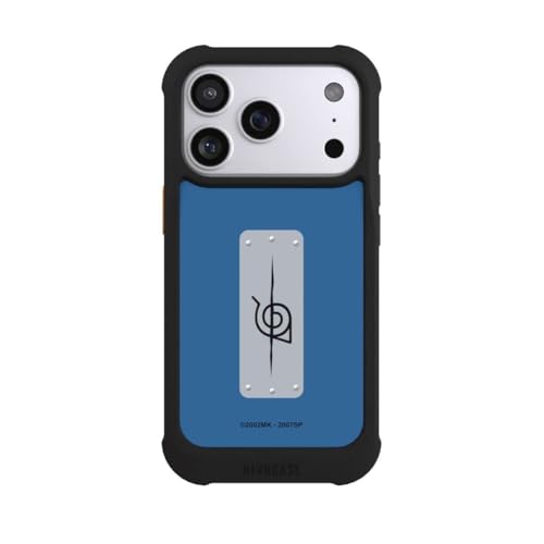 Coque iPhone 17 Pro MagSafe NIVOmax noire Naruto Sasuke Konoha