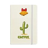 Clasificación: cuaderno Cactus Suculentas Verdes Plantas en Macetero Cuaderno Diario mas Jingling Bell
