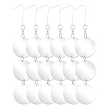 OFFO Reflective Bird Scare Discs Set, 18 PCS Double-Sided Reflective Devices for Outside, Bird...