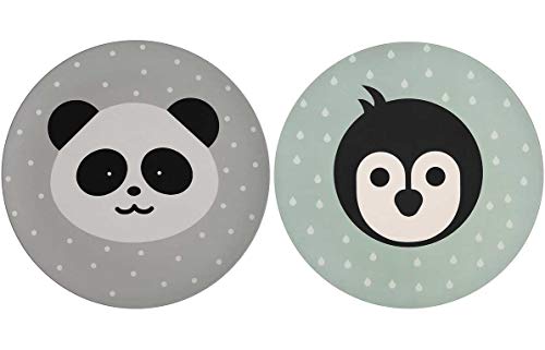 Kindsgut Frühstücks-Teller, Baby-Geschirr, Zoo